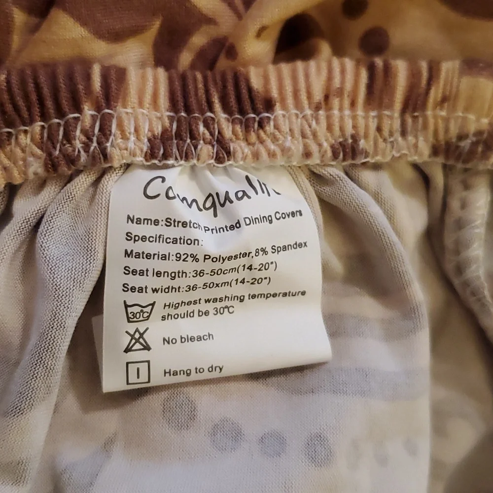 NWT Comqualife dining room chair covers